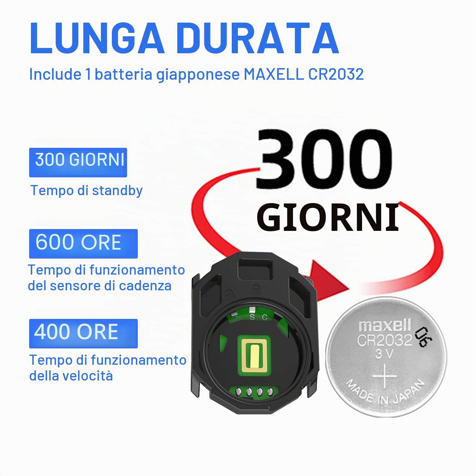 CYCPLUS SENSORE di Cadenza E Velocita C3