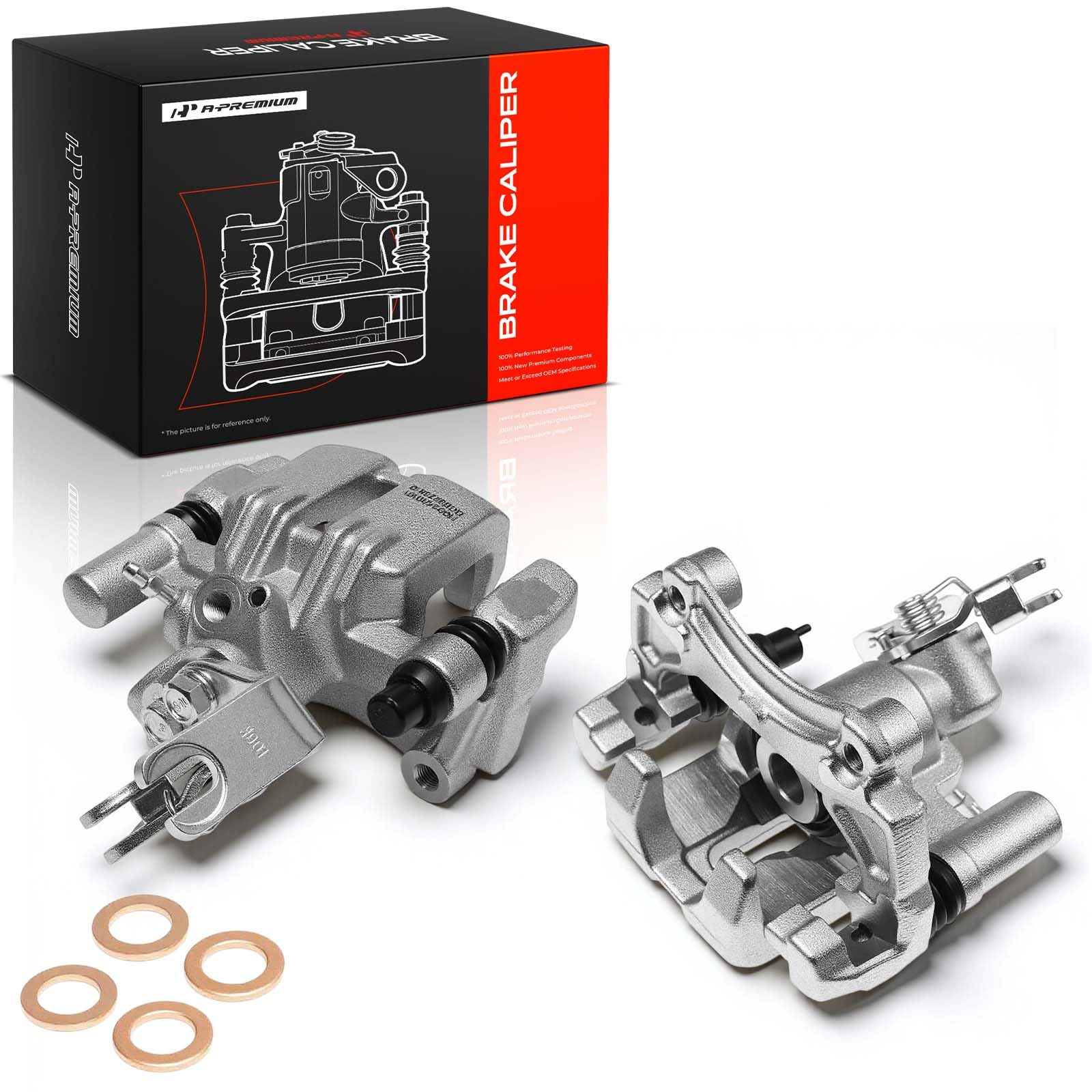 Photo 1 of A-Premium Rear Left and Right Side Disc Brake Caliper with Bracket