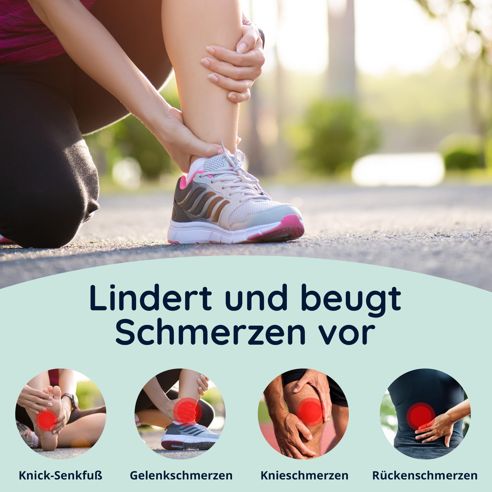 Air Einlegesohlen – Ultraleichte & atmungsaktive Schuheinlagen mit modernster 3D-Drucktechnologie – Ideal bei Plattfuß, Knick-Senkfuß & zur Fußstabilisierung im Alltag und Sport