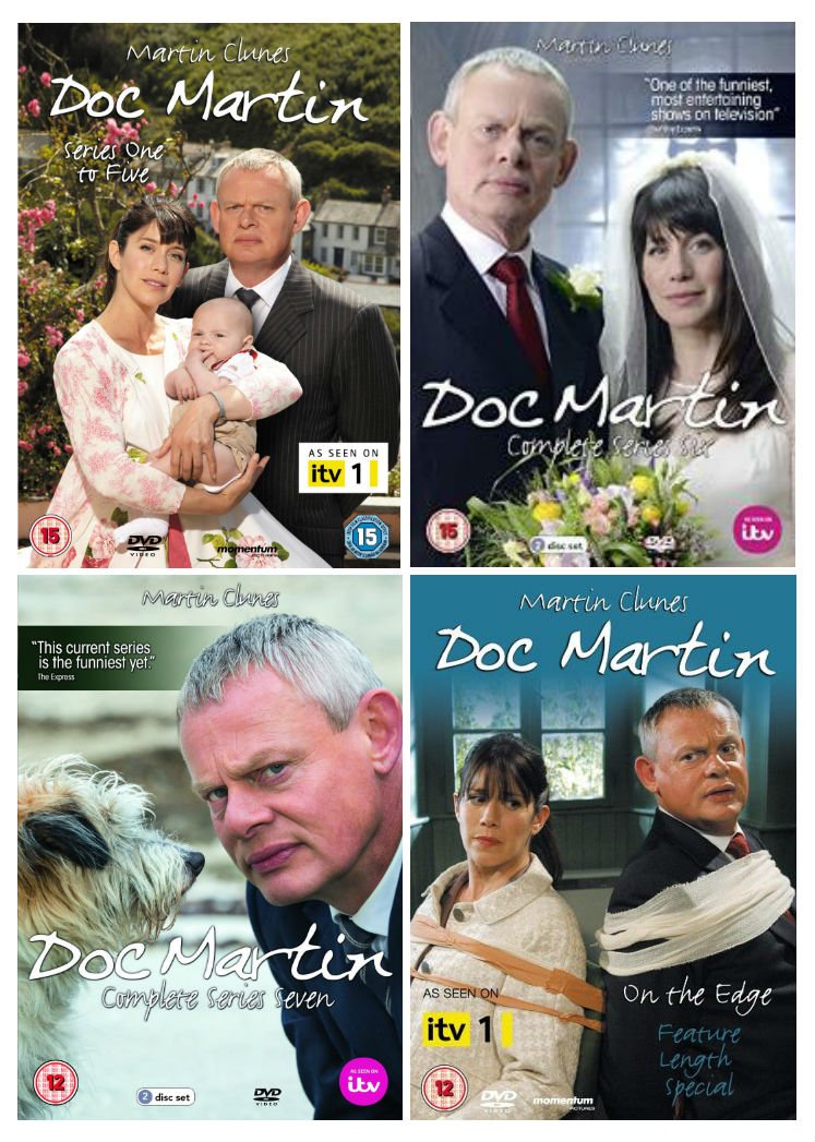 ITV comedy drama Doc Martin 1-7 : Complete Series 1, 2, 3, 4, 5, 6, and 7 + The Edge - Feature Length Special + Extras