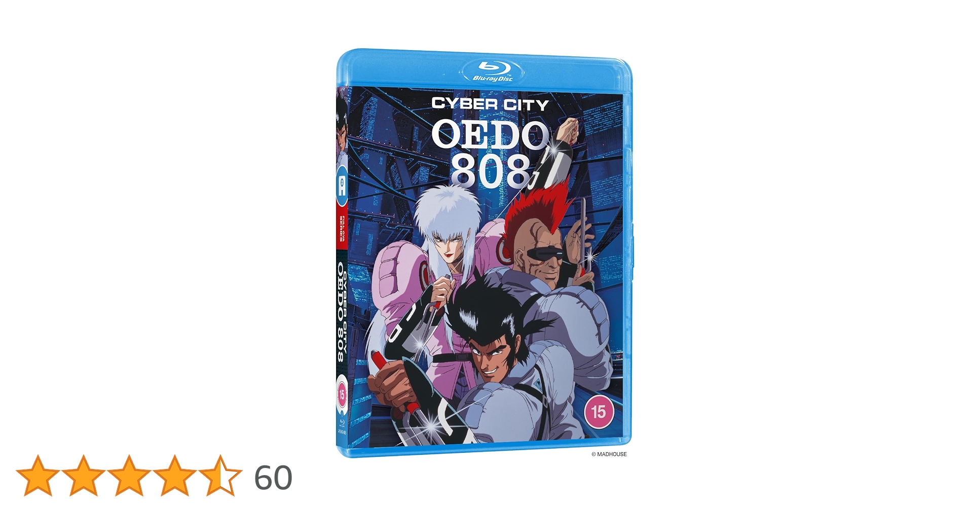 Cyber City Oedo 808 (Standard Edition) [Blu-ray] : Amazon.pl