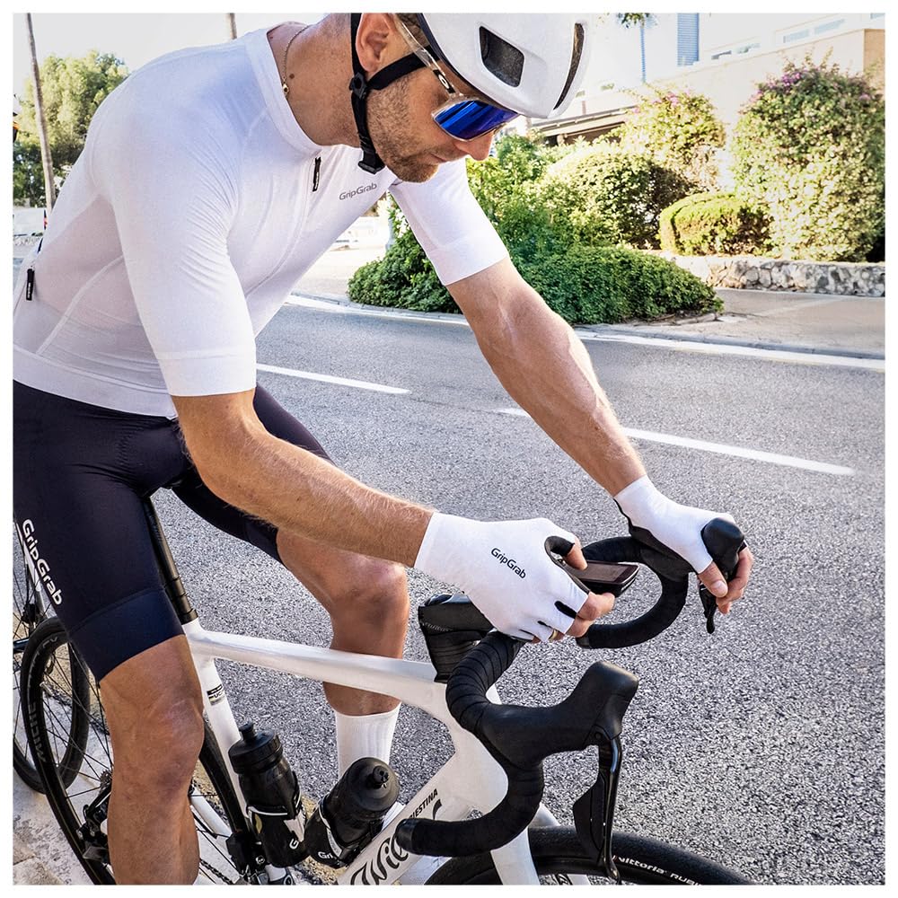 GripGrab Gripgrab Faststream Aero Kurzfinger Handschuhe - Guanti da Ciclismo Unisex Adulto