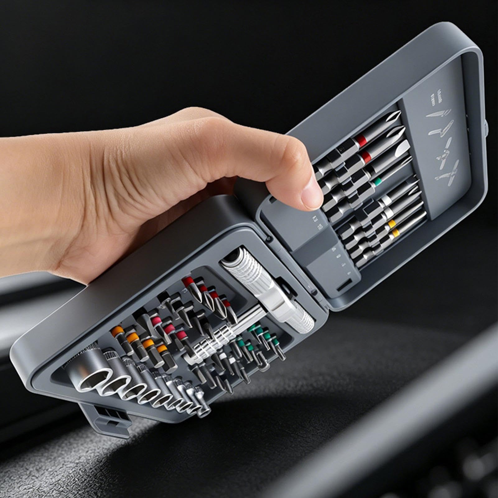 Set de destornillador de trinquete con mango en T 54 en 1 ergonómico | Destornillador magnético de trinquete para Bricolaje, Reparación: , Electrodoméstico, Bicicleta, Ordenador,
