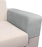 Vista 80 de Funda para Sofá de Terciopelo Elástico Funda de Cojín de Sofá 1 Pieza - Funda Elástica Lavable para Asiento o Respaldo, Fundas de Asiento para Sofás