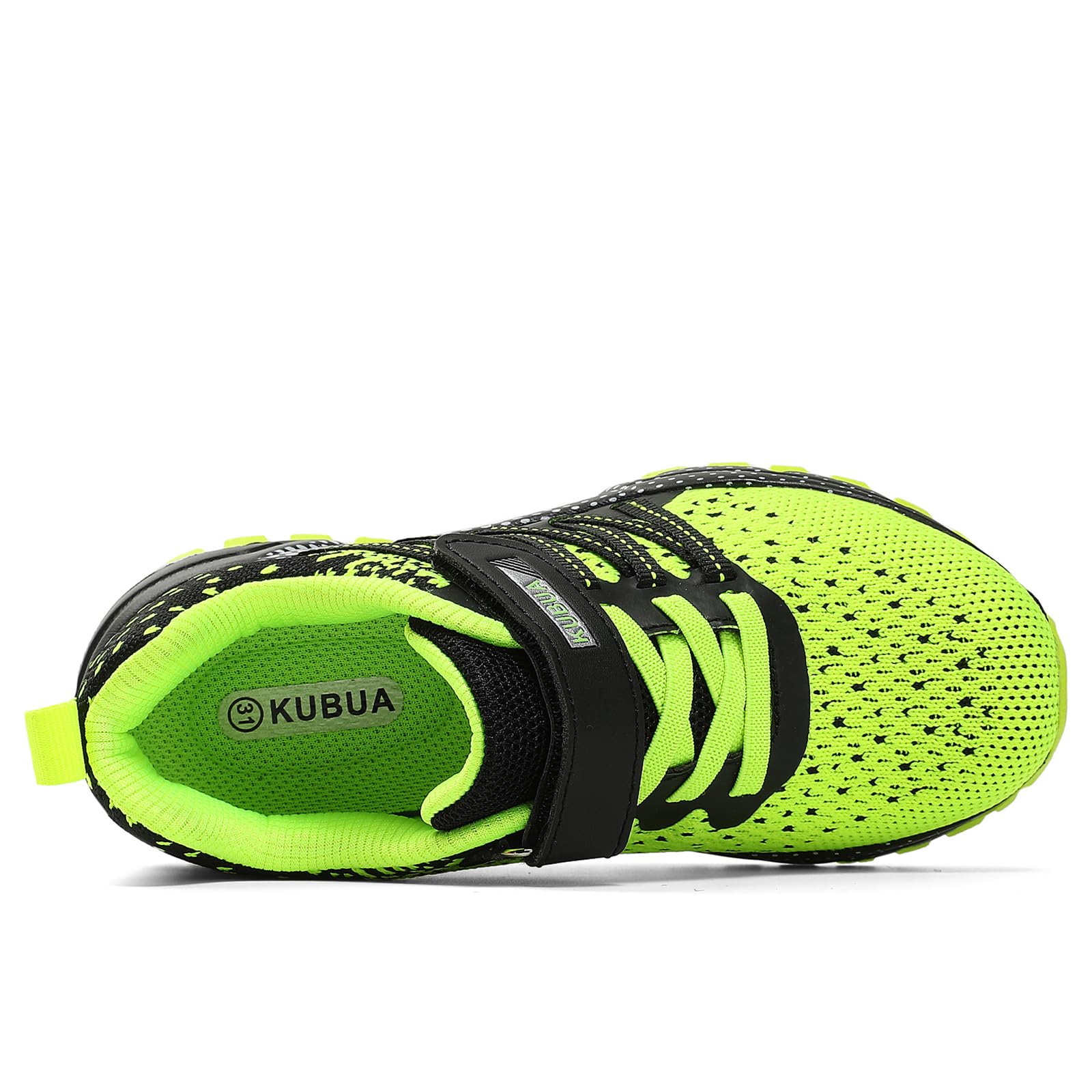 KUBUA Kids Sneakers for Boys Girls Running Tennis Shoes Lightweight Breathable Sport Athletic
