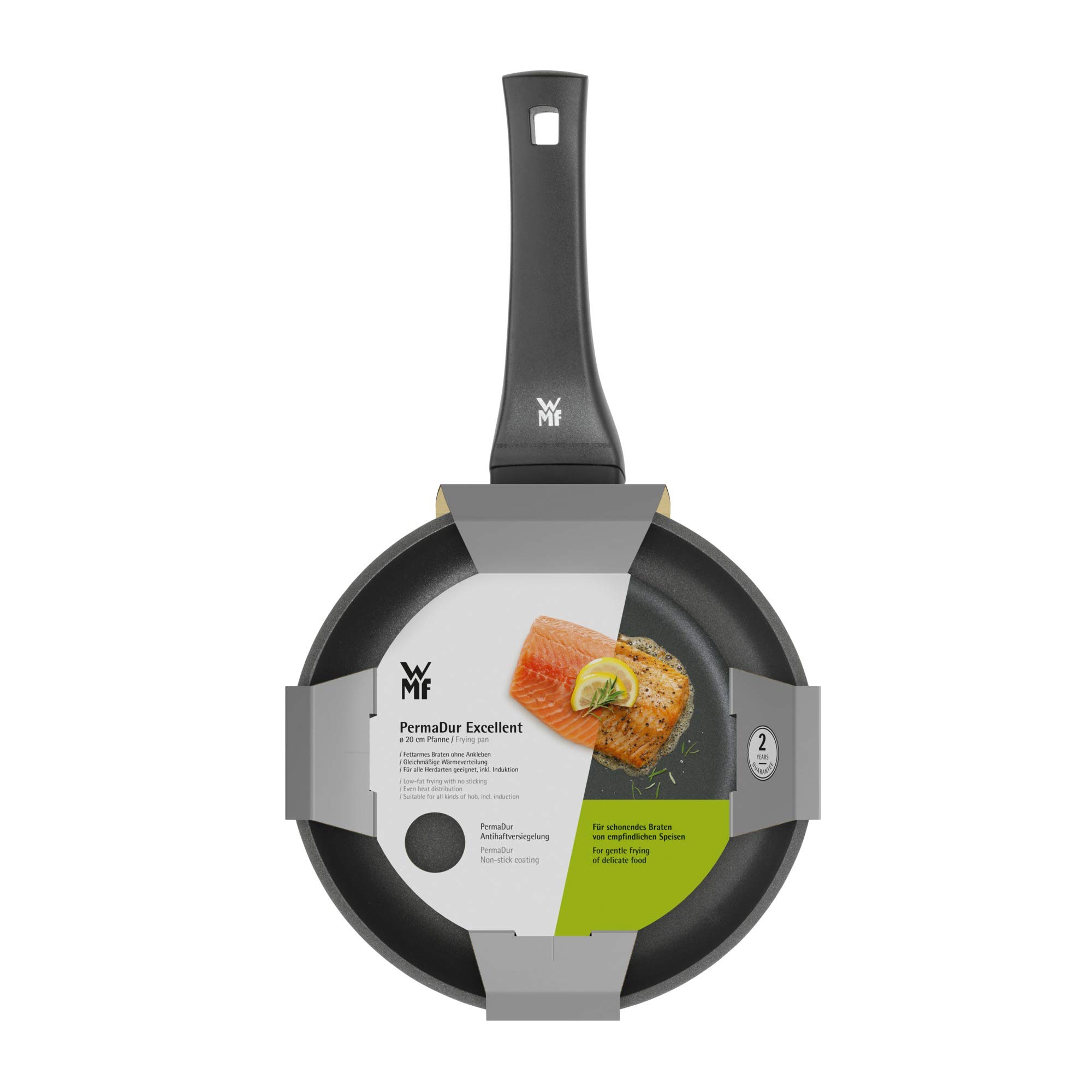 WMF PermaDur Excellent - Sartén 20cm, de aluminio fundido, con antiadherente para todo tipo de cocinas incluido inducción