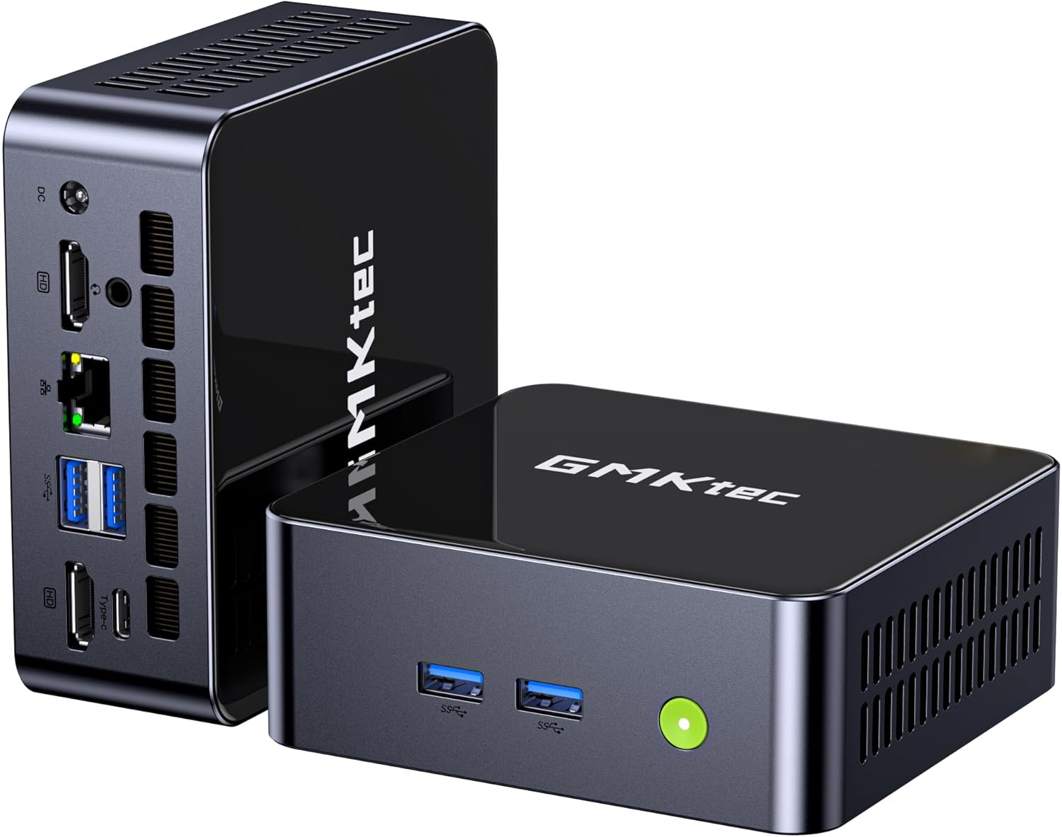 GMKtec M3 Ultra Mini PC with Intel Core i7-12700H(14C/20T 4.7 GHz), 32GB DDR4 RAM+2TB NVMe SSD, Mini Desktop Computer Triple 4K Display, WiFi 6, BT5.2, USB-C GMKtec M3 Ultra Mini PC with Intel Core i7-12700H(14C/20T 4.7 GHz), 32GB DDR4 RAM+2TB NVMe SSD, Mini Desktop Computer Triple 4K Display, WiFi 6, BT5.2, USB-C
