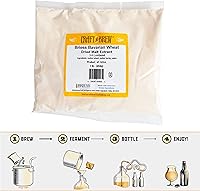 Vista 3 de Craft a Brew - Extracto de malta seca para kit de preparación - Extracto base multiusos - 1 libra de trigo bávaro - Para cualquier estilo de cerveza