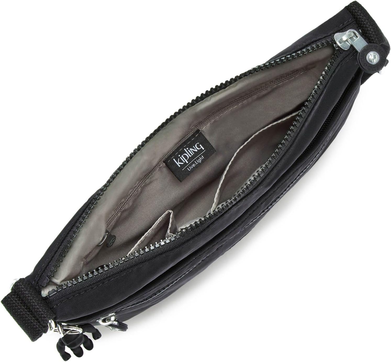 Kipling Unisex's Arto Crossbody, 4x29x26 cm, Charcoal