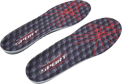 Fydun Insole Arch Support Super Soft Massaging Insole Shock Absorbing Foot Care Wide Range of Uses