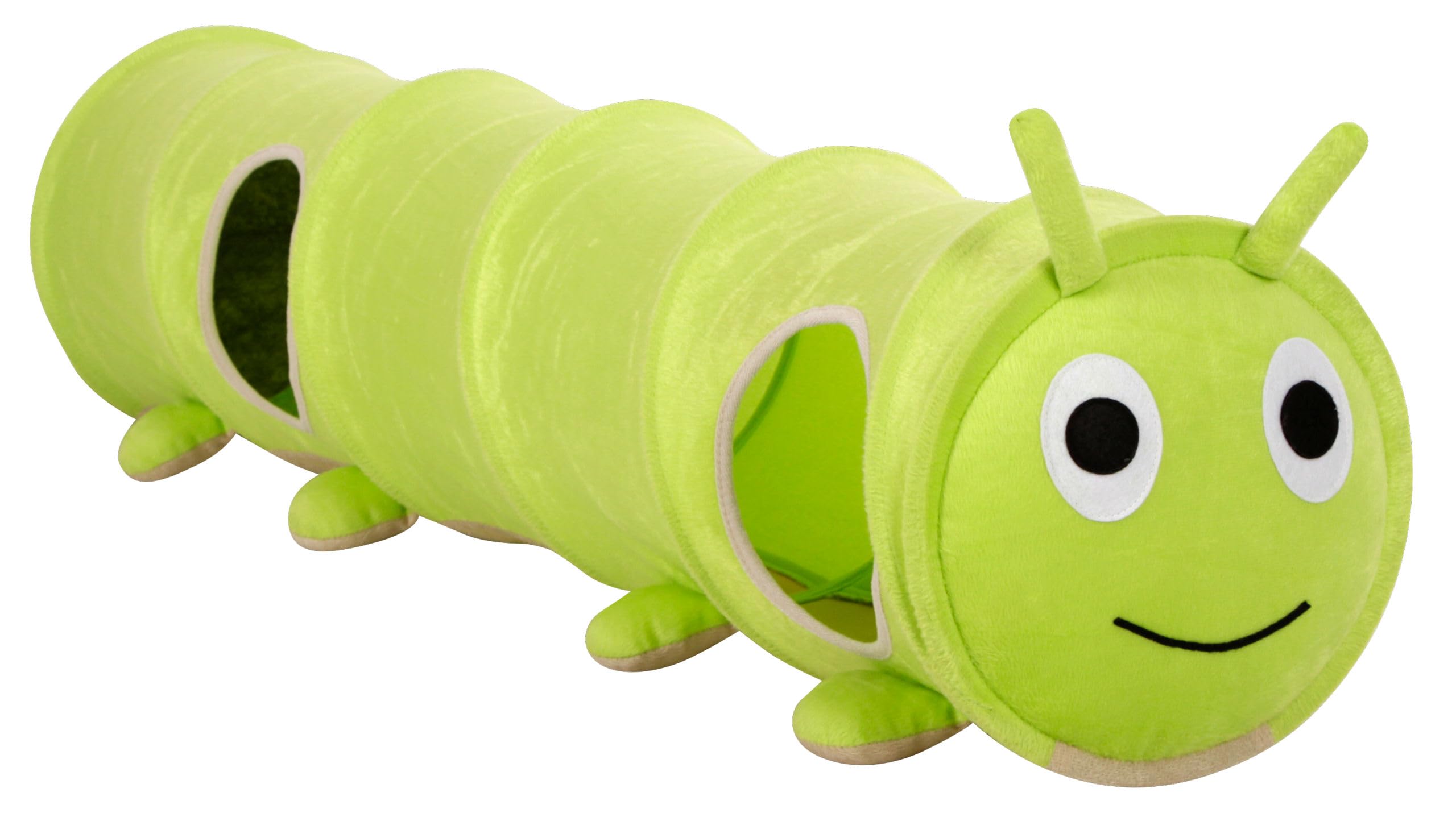 Kerbl Pet 81631 - Túnel para Gatos (30 x 170 cm), diseño de Oruga