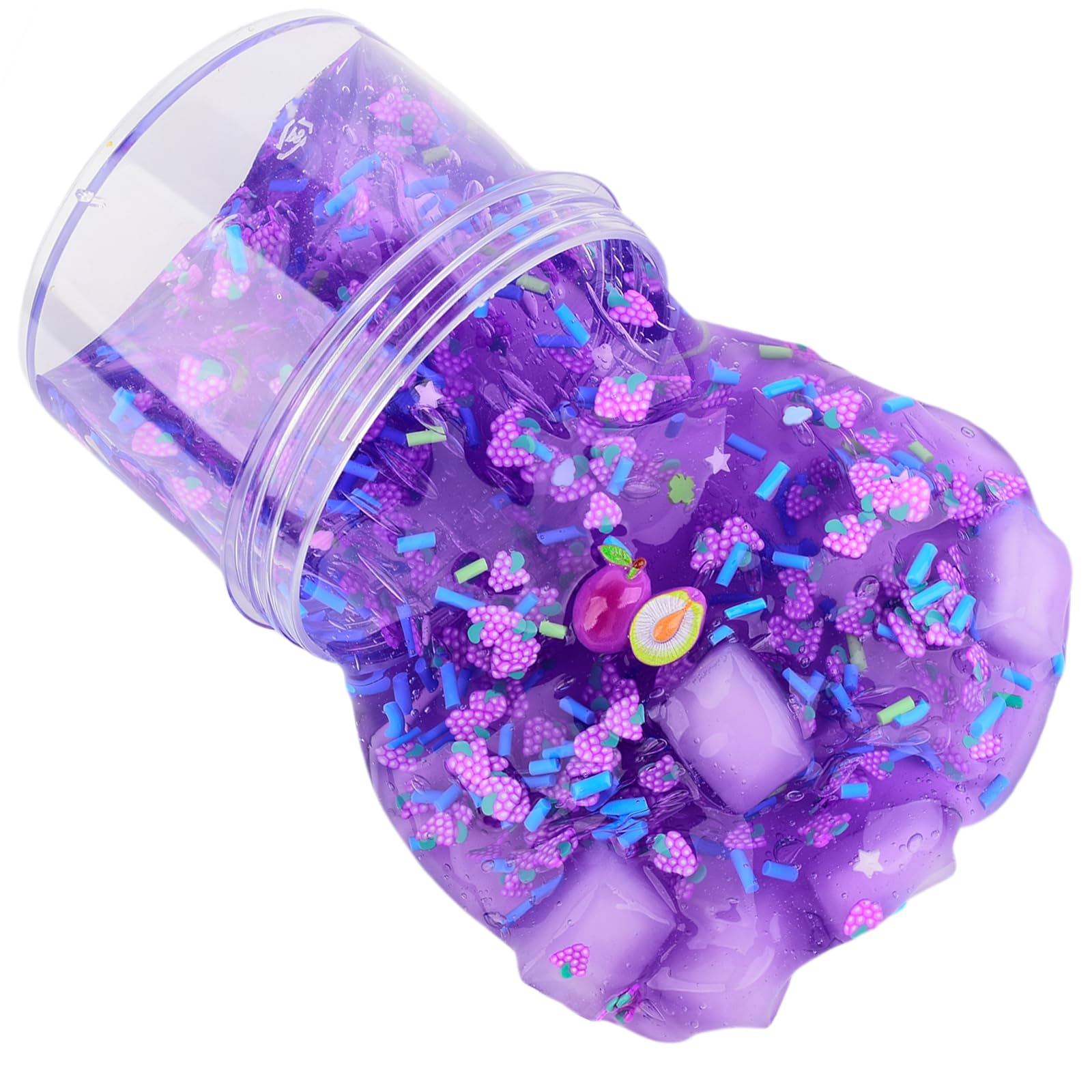 Amazon.com: 9 Pack Slime Kit - 3 Jelly Cube Crunchy, 3 Cloud, 3