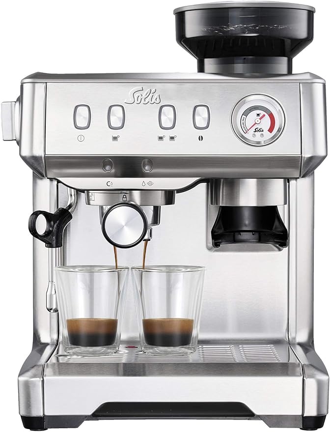 Solis Grind & Infuse Compact 1018 Espresso Machine Pressure Gauge
