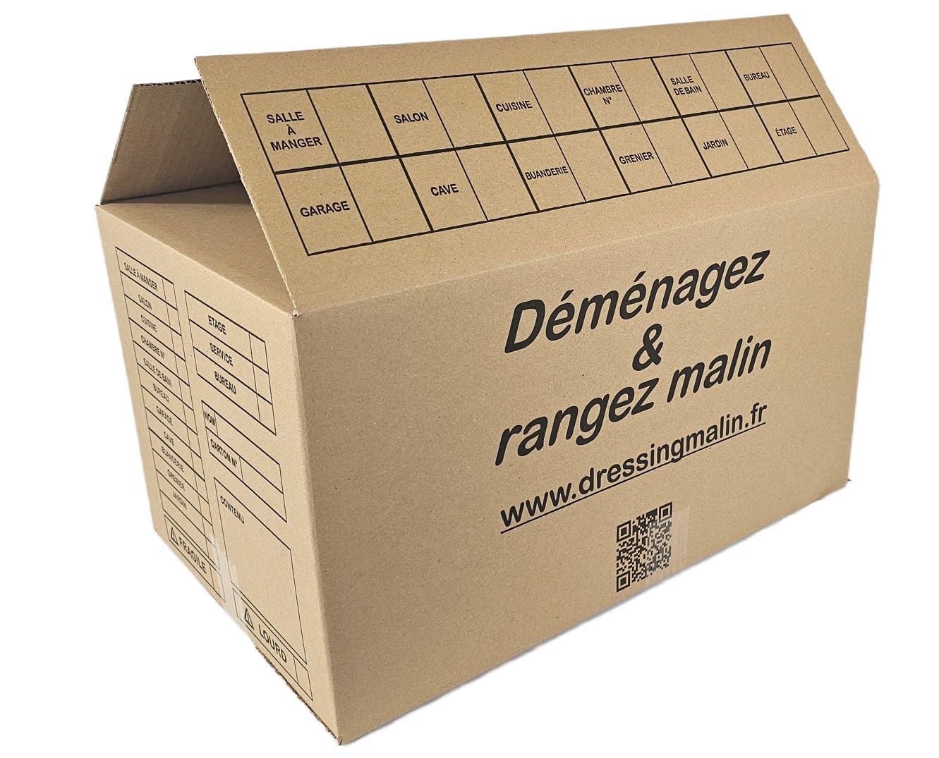 Kit 20 Cartons Déménagement 35 X 27,5 X 33 Cm | Produits Légers
