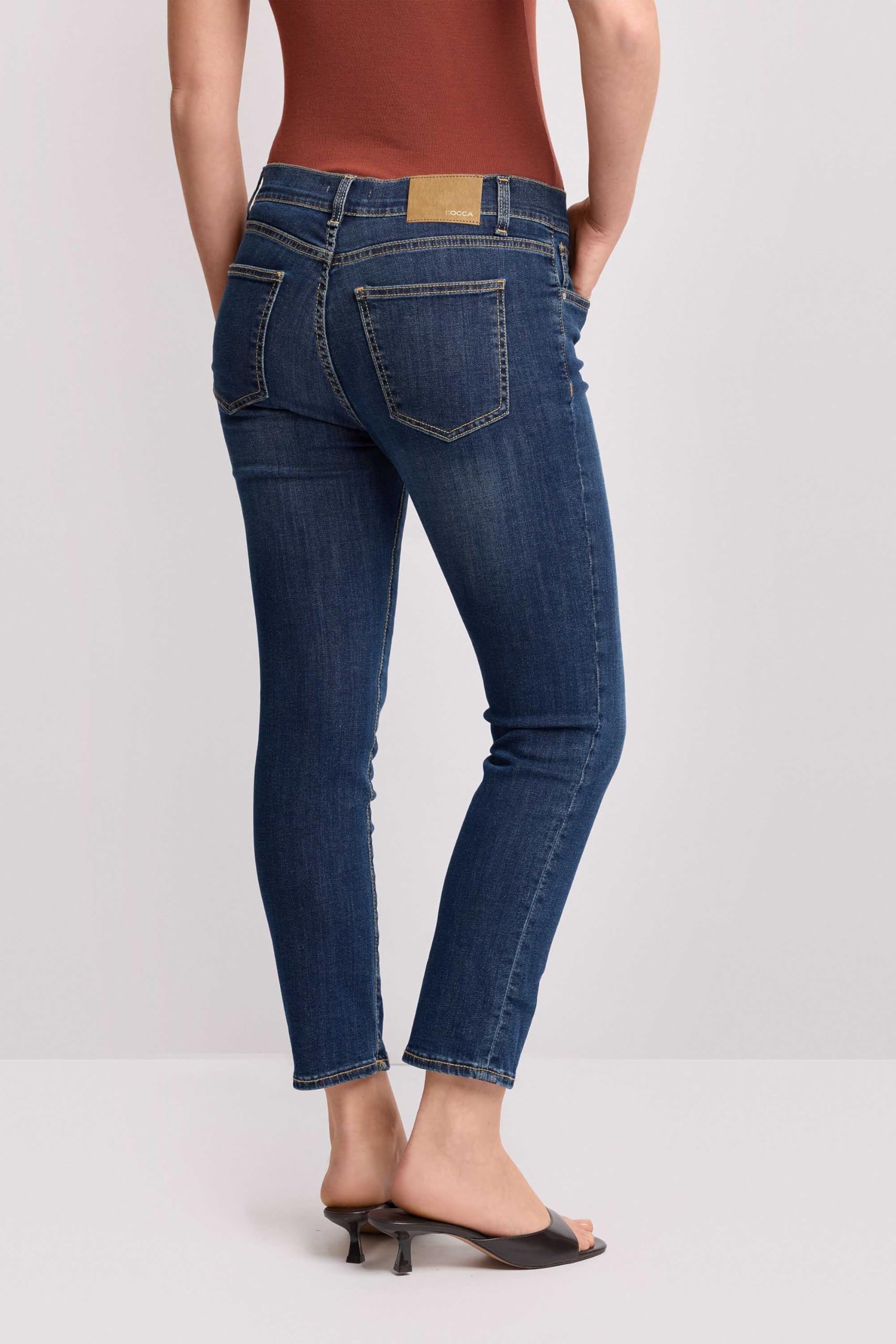 Kocca Damskie spodnie jeansowe Skinny Cut P26PPD8400ABUN0000