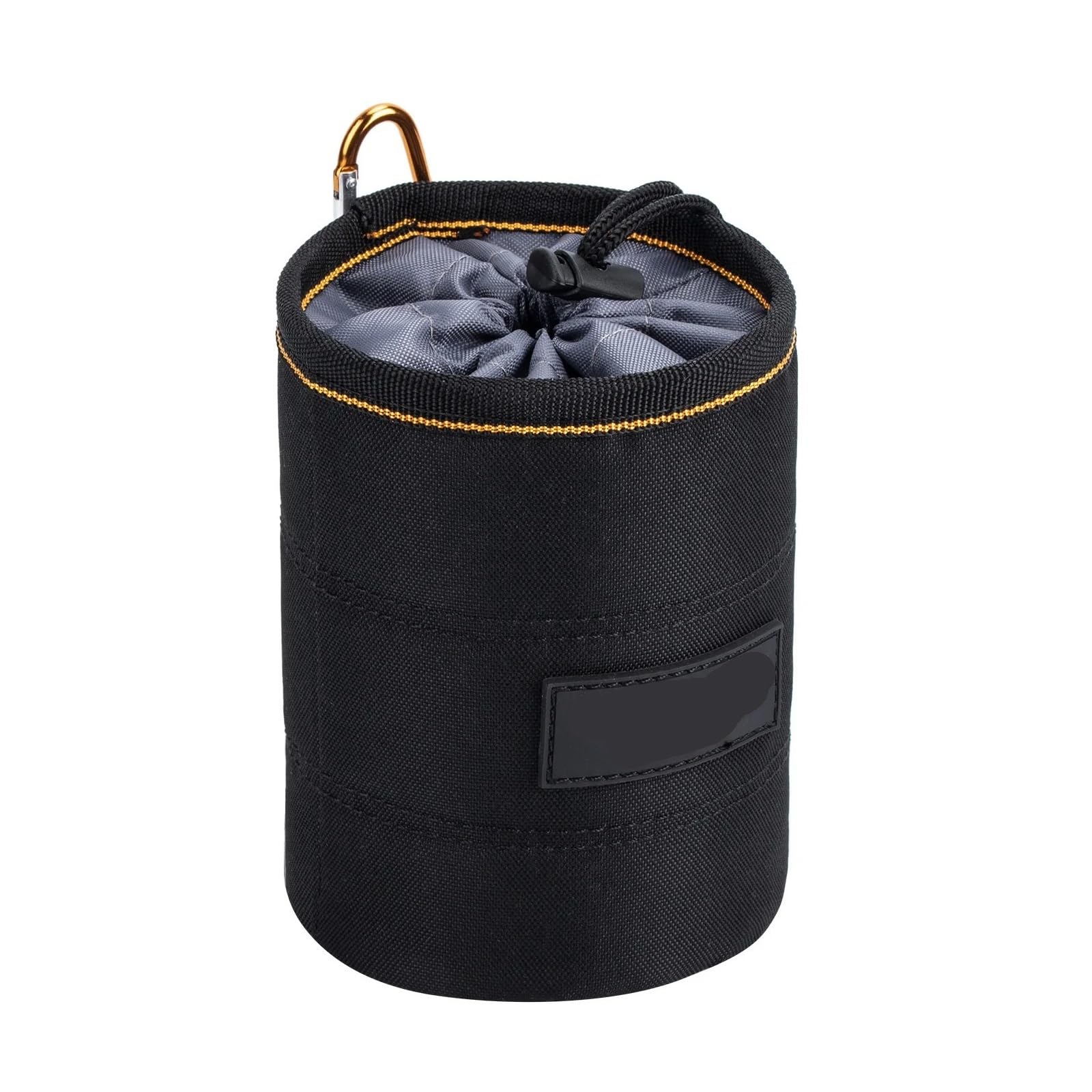 Pochette à outils pour vis et clous avec clip de ceinture noir pour chantier