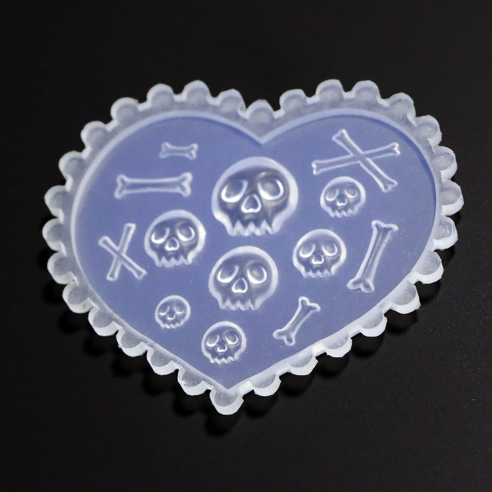 Moule en silicone Halloween en résine - Artisanat décoratif - Bijoux - Beauté - Moule en résine époxy - Pour femmes et filles