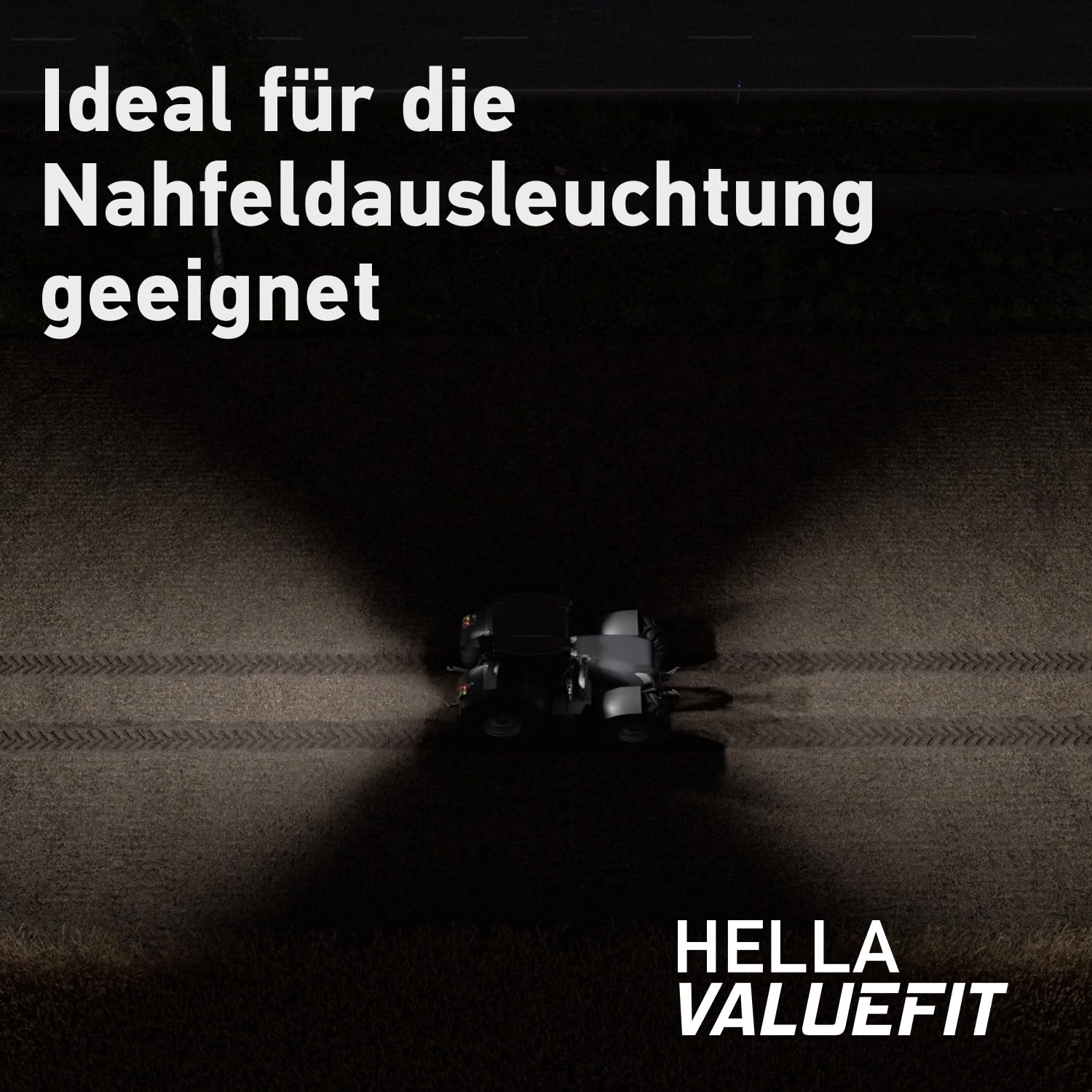 HELLA Valuefit S3000 LED Arbeitsscheinwerfer 12-24Volt - 3000 echte Lumen stark - IP67 wasserdicht - Offroad Scheinwerfer für Traktor Auto LKW SUV UTV ATV - 1GA 357 109-002