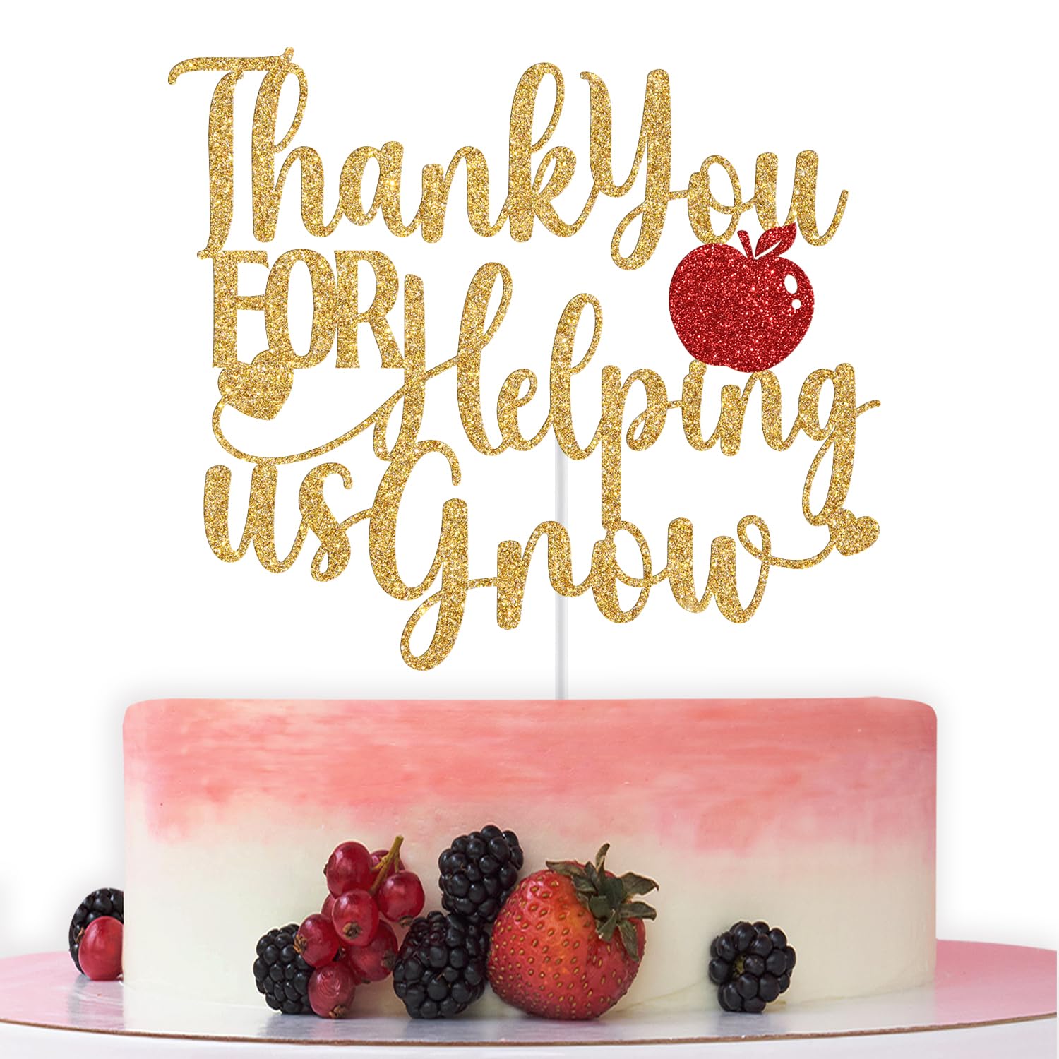 Thank You for Helping Us Grow Cake Topper, We Appreciate You Decorations, Thank You Teacher, Best Teacher Ever, Teacher Appreciation Graduation Party