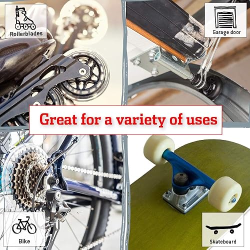 Miniatura 3 de Gasoila WG16 Grasa de litio blanca de larga duración, aerosol de 11 onzas