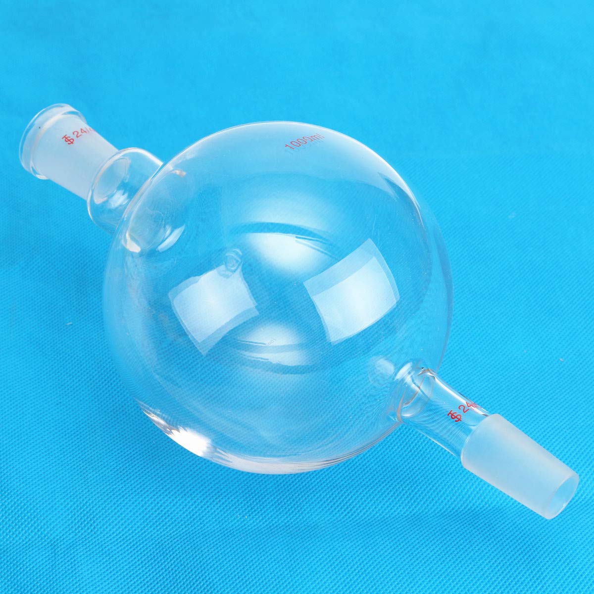 RanDal 1000Ml 24/40 Pressurizzato Liquido Cromatografia Vetro Solvente Serbatoio Palla Pallone W/Ground Joint Laboratorio