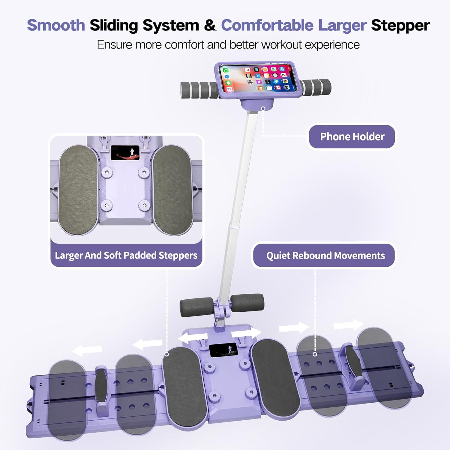 Keshwell Ab Machine,Thigh Leg Exerciser,Sit Up Exercise Equi...