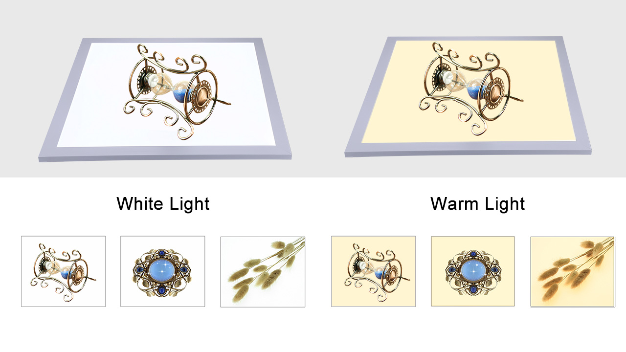 PULUZ Fotografie Shadowless Light Lamp Panel Pad met