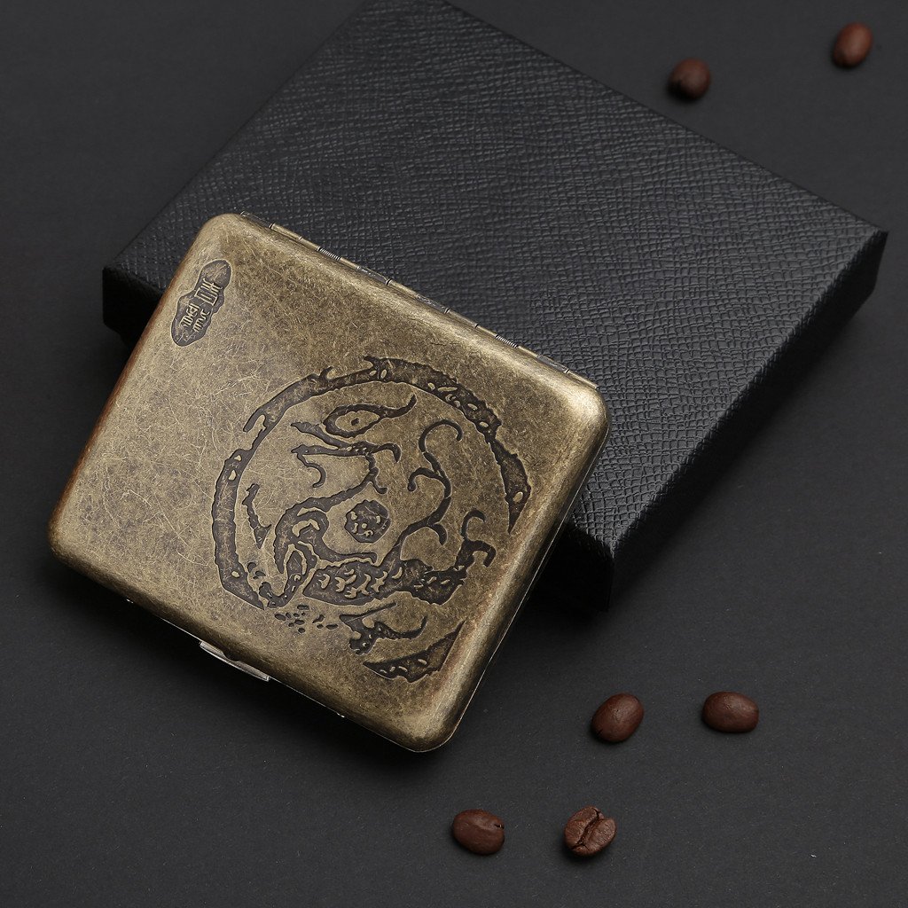 Portasigarette In Metallo Per 20 X Sigarette ... - IT