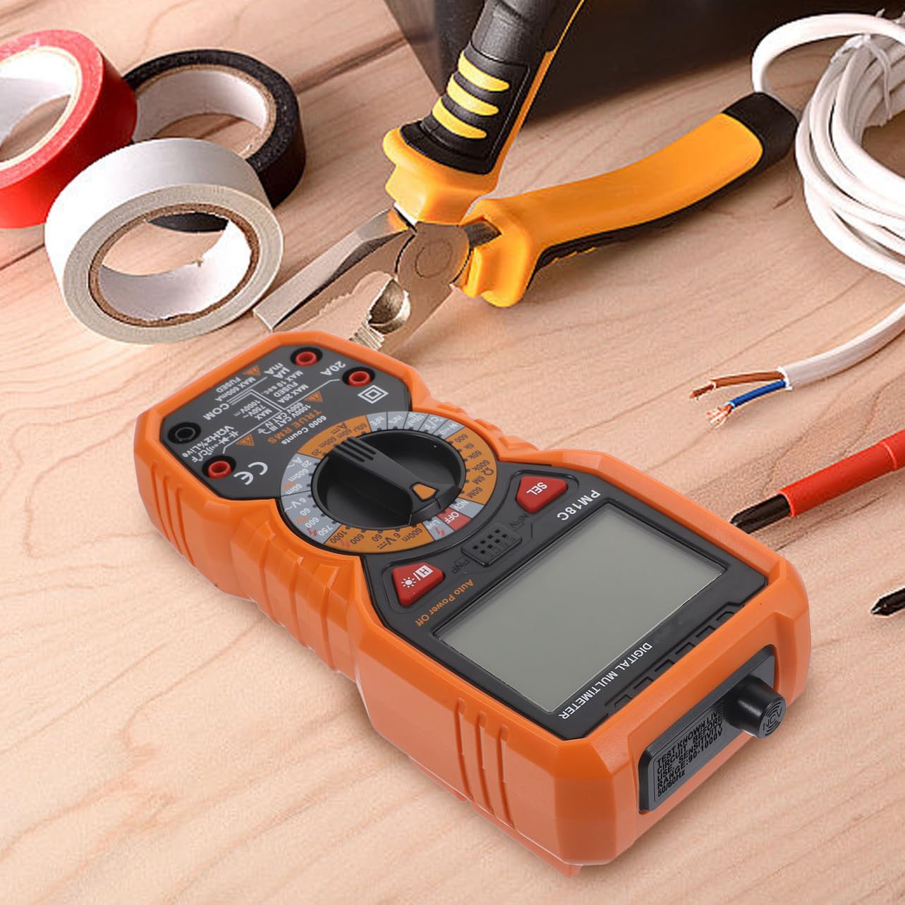 Intelligentes Digitales Multimeter mit Automatischer Bereichswahl