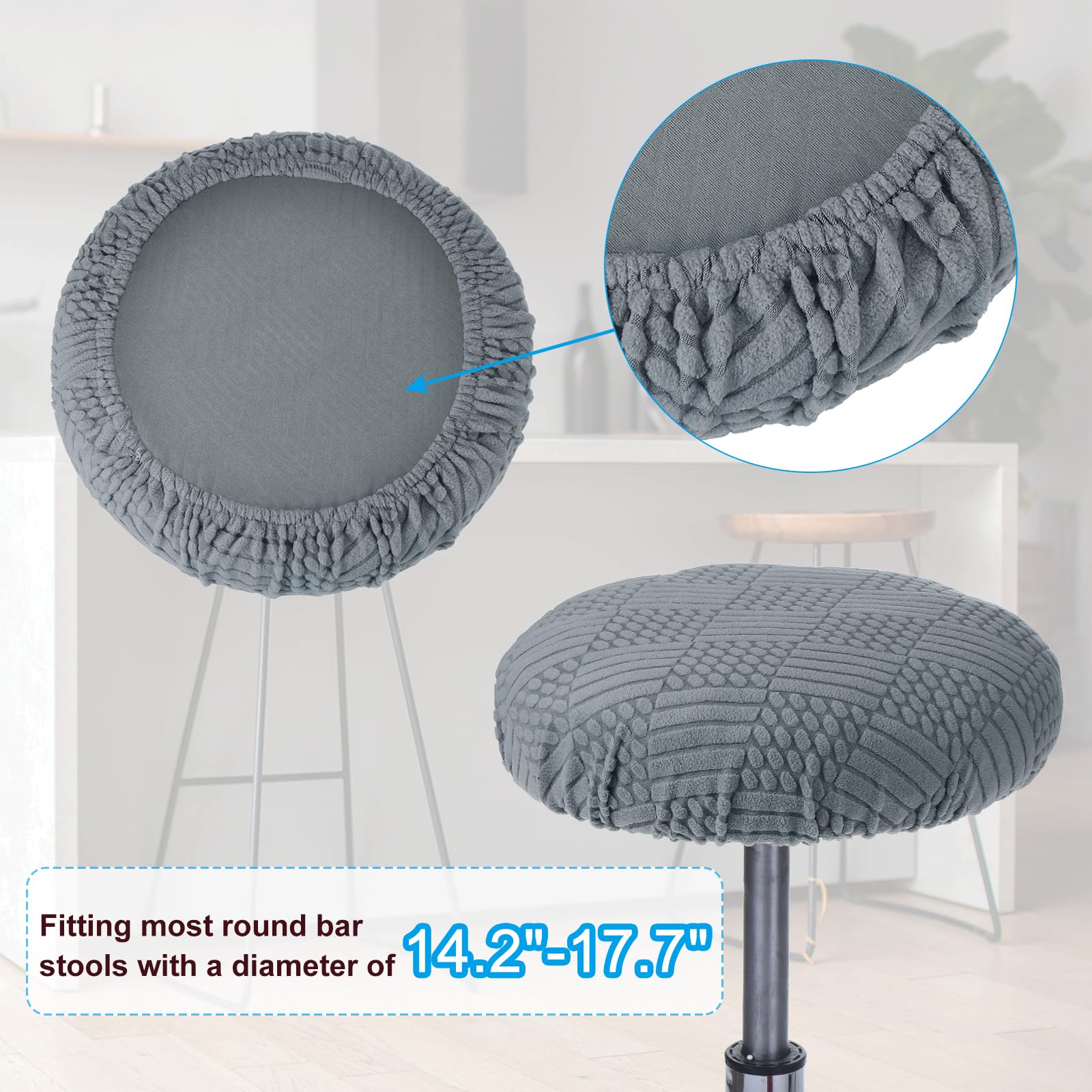 PATIKIL Stool Covers Round - Image 3