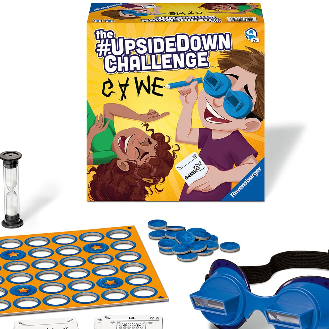 Ravensburger The #UpsideDown Challenge Game for Kids Age 7+