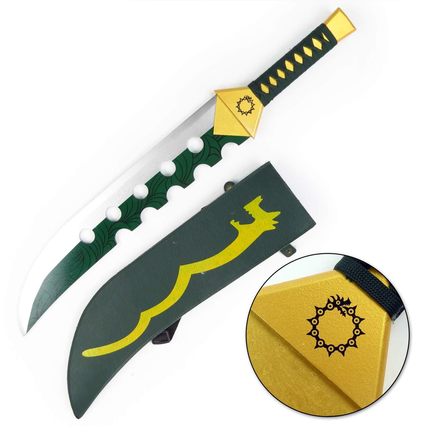 七つの大罪 メリオダスの魔剣 古兵器 武具 刀装具 日本刀 模造刀 居合刀 Amazon.co.jp: MEZONSIN 戒めの復活 メリオダス 七つの大罪 魔剣ロスト