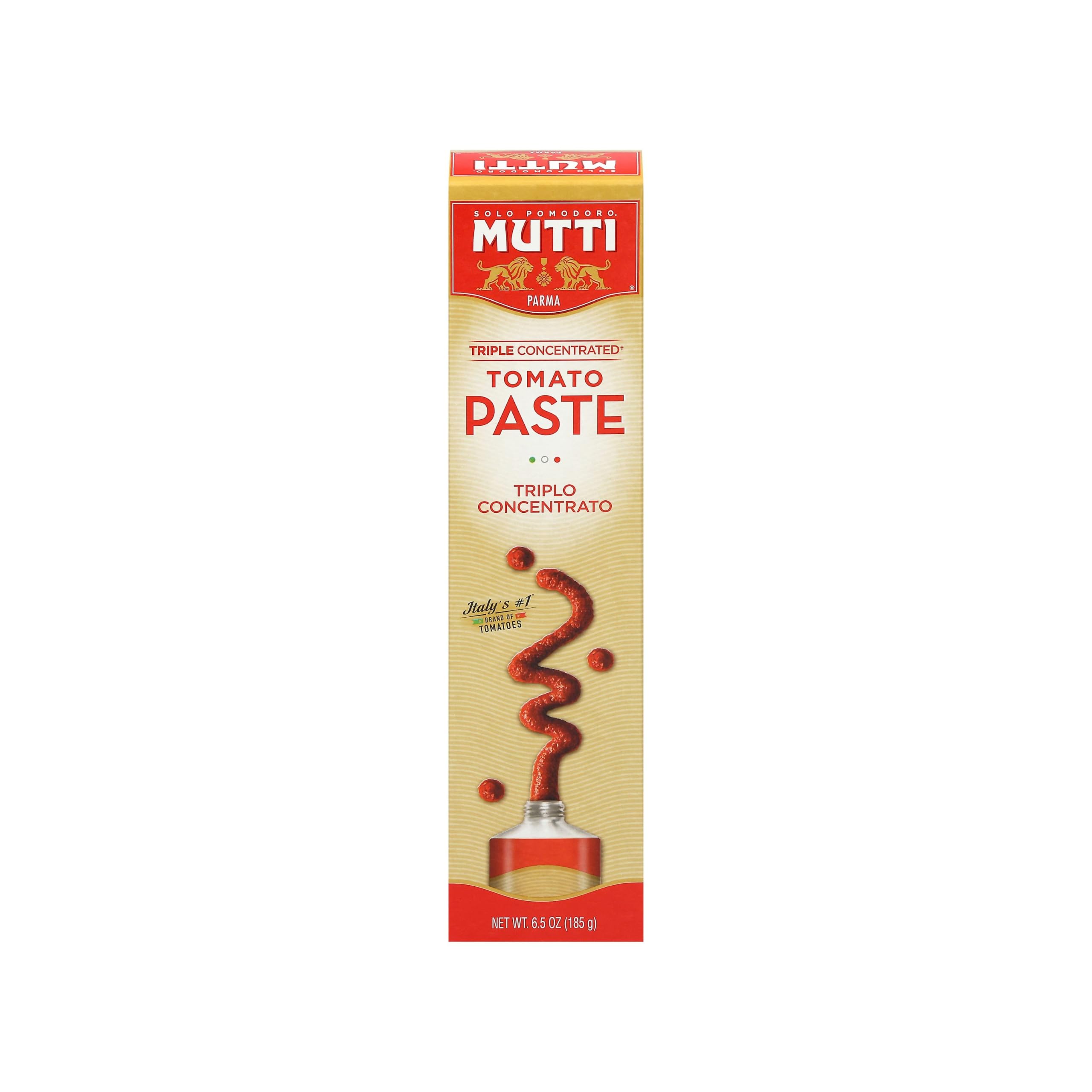 Mutti Triple Concentrated Tomato Paste 6.5oz Tube | 12 Pack | #1 in Italy thumbnail 2