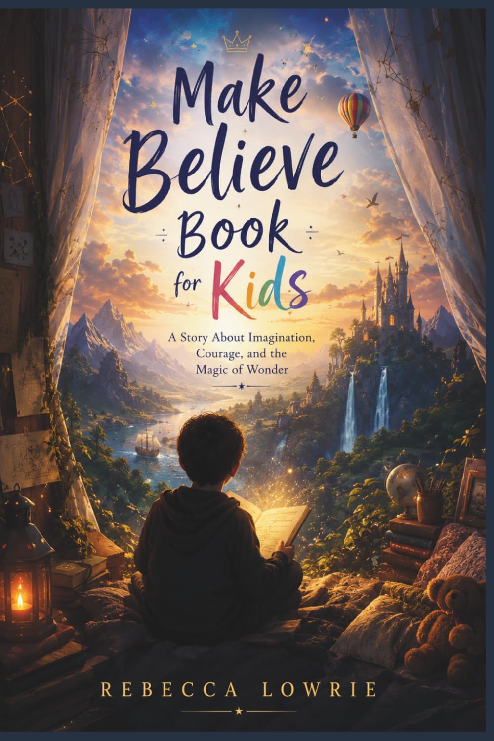 Make Believe Book for Kids: A Story About Imagination, Courage, and the Magic of Wonder