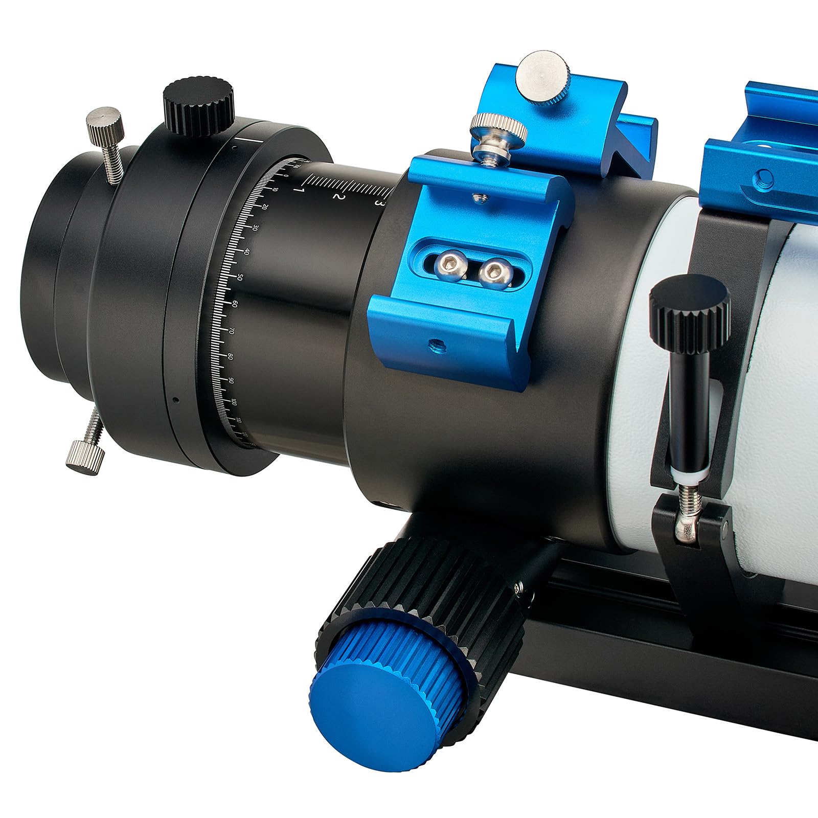 Askar 71F Flat Field Telescope F6.9 ED Glass Refractor 71mm OTA Aperture Quadruplet Airspaced Quadruplet Piastra a coda di rondine da 230 mm per astrofotografia Deep Sky