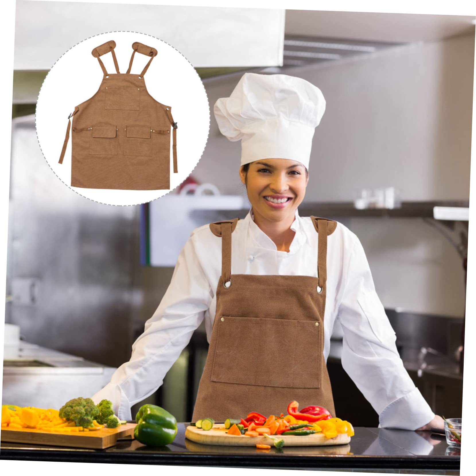 Grembiule In Tela Impermeabile Grembiule Da Parrucchiere Grembiule Antiolio Grembiule Da Cucina Da Donna Grembiule Da Donna Con Tasche Grembiule Per Parrucchiere Bavaglino