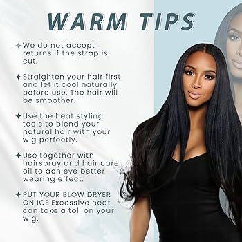 Amazon.com : RUNATURE U Part Human Hair Wig, Dark Brown,18