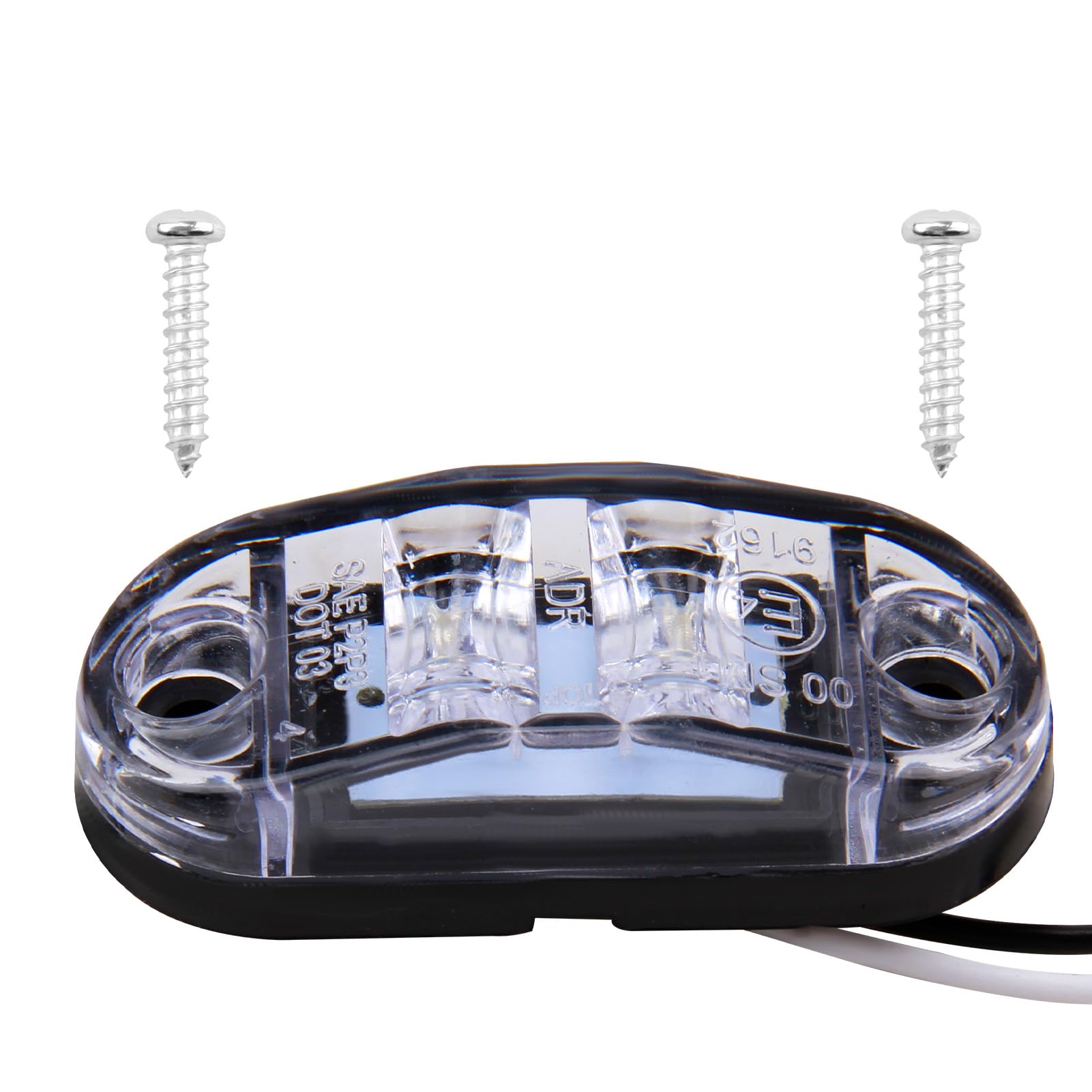 Begrenzungsleuchten Weiß 8 X LED Positionsleuchte Umrissleuchte Begrenzungsleuchte Blinker LED Begrenzungsleuchte