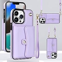 Vista 13 de Funda para iPhone 13 de 6.1 pulgadas, bolso cruzado, correa de hombro, funda protectora de moda para iPhone 13 (azul)