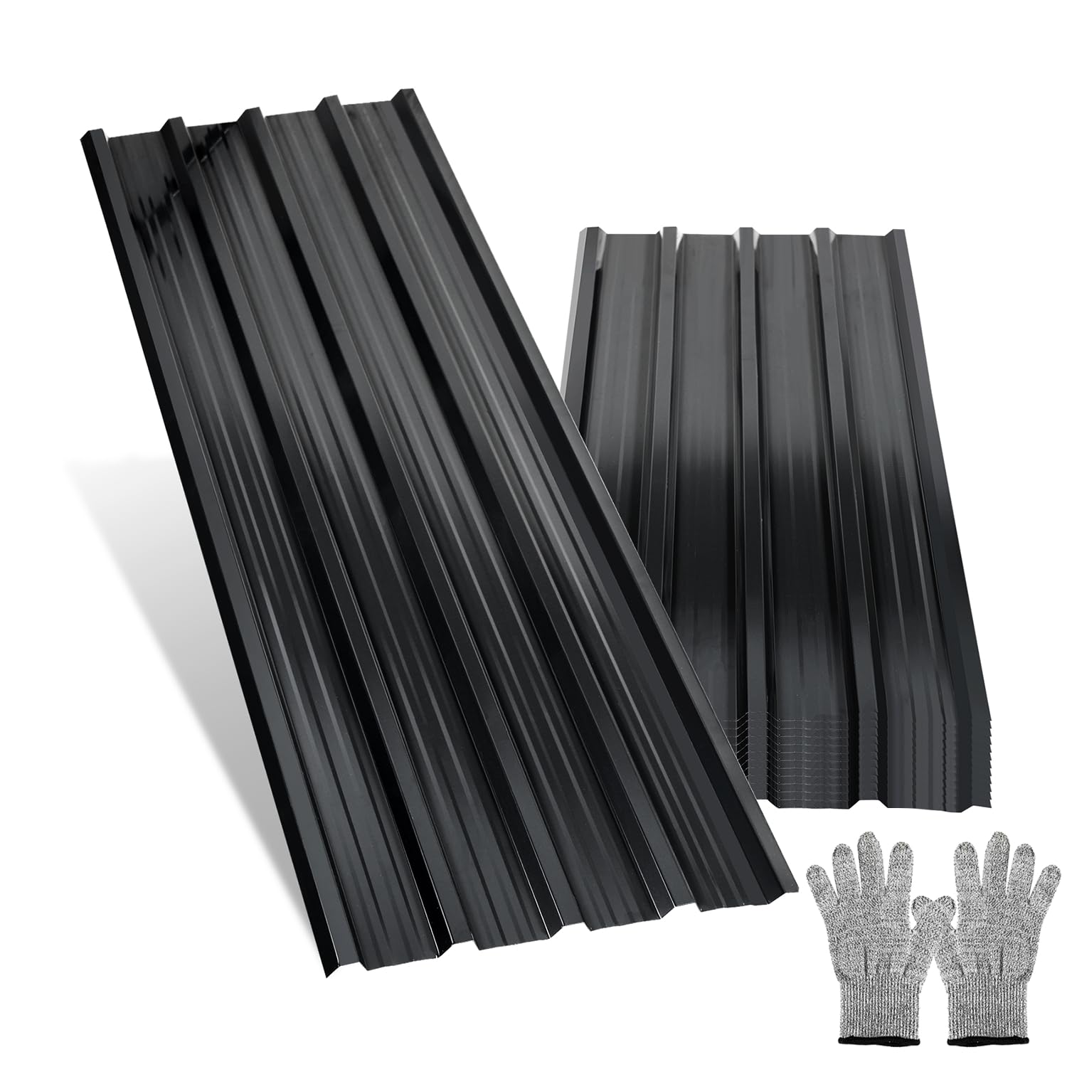 Profilblech Trapezblech Dachplatten 129x46cm 7m² Stahlblech Anthrazit
