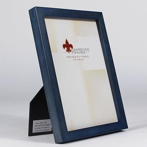 Vista 211 de Lawrence Frames Marco de fotos de madera de nogal, colección de galería, nogal claro, 2.5 x 3.5 pulgadas