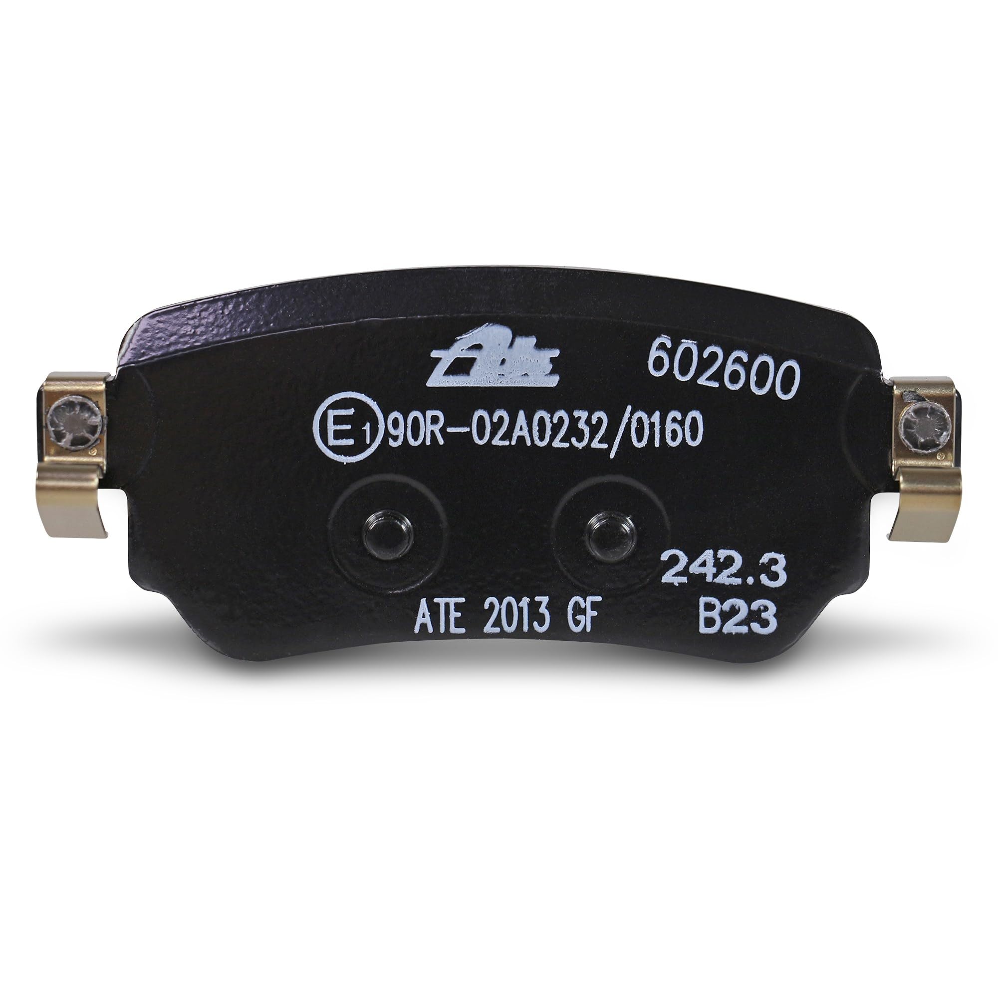 ATE 13.0460-2600.2 Pastiglie Freno Posteriori - Set 4 Pezzi Per Nissan Qashqai, Renault Kadjar E Altri