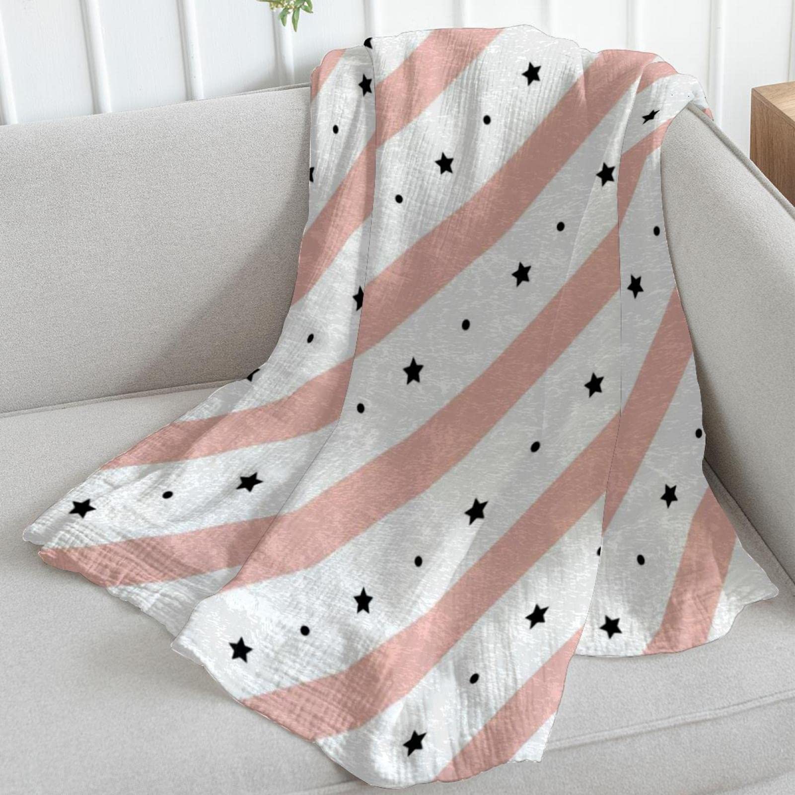 Coperta in pile per divano, divano o letto, morbida coperta