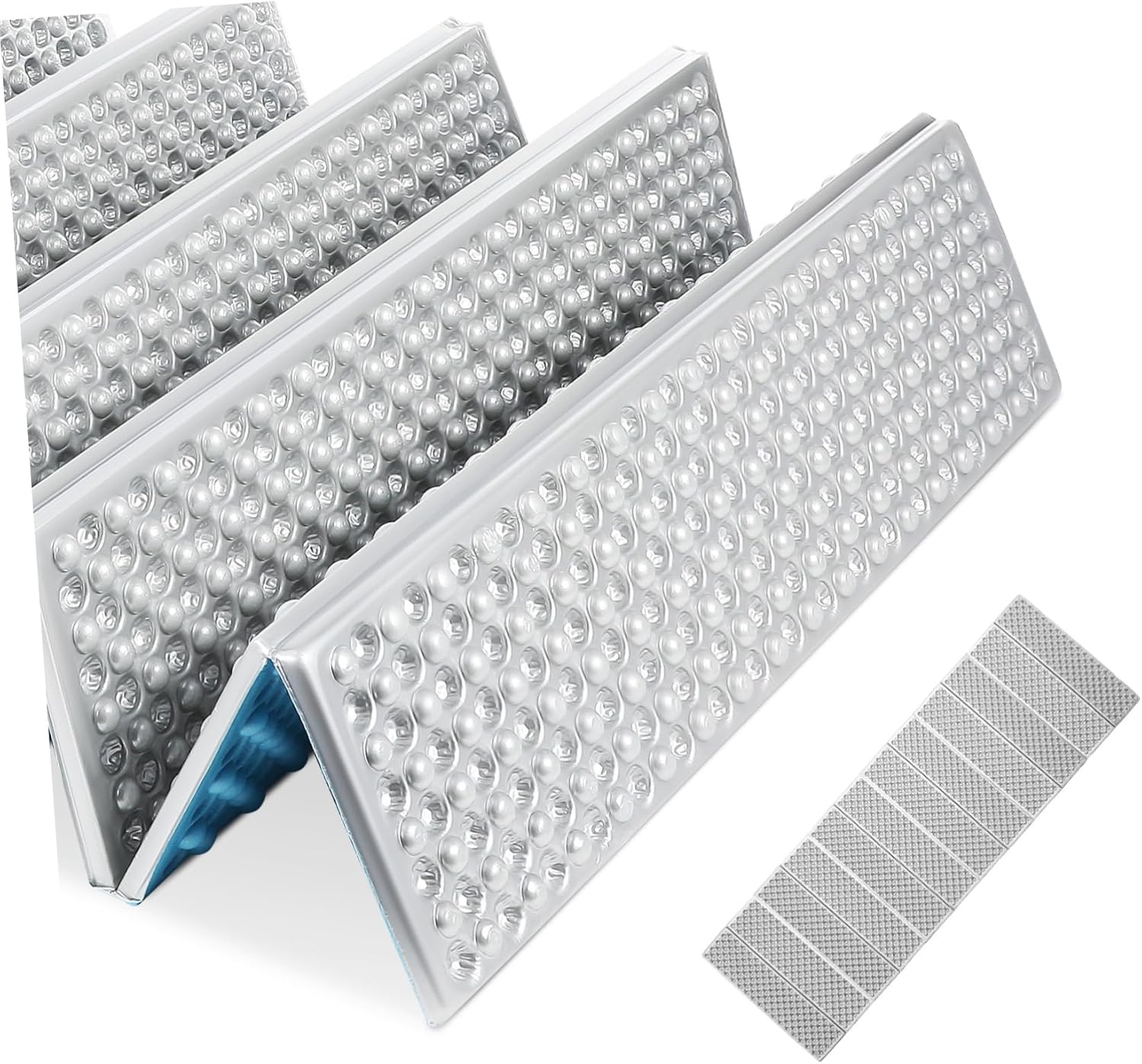 Kisangel Folding Sleeping Pad Compact Closed Cell Foam Camping Mat Moisture-Resistant Thermal Sleeping Pad for Backpacking Hiking Outdoor Adventures Lightweight and Portable