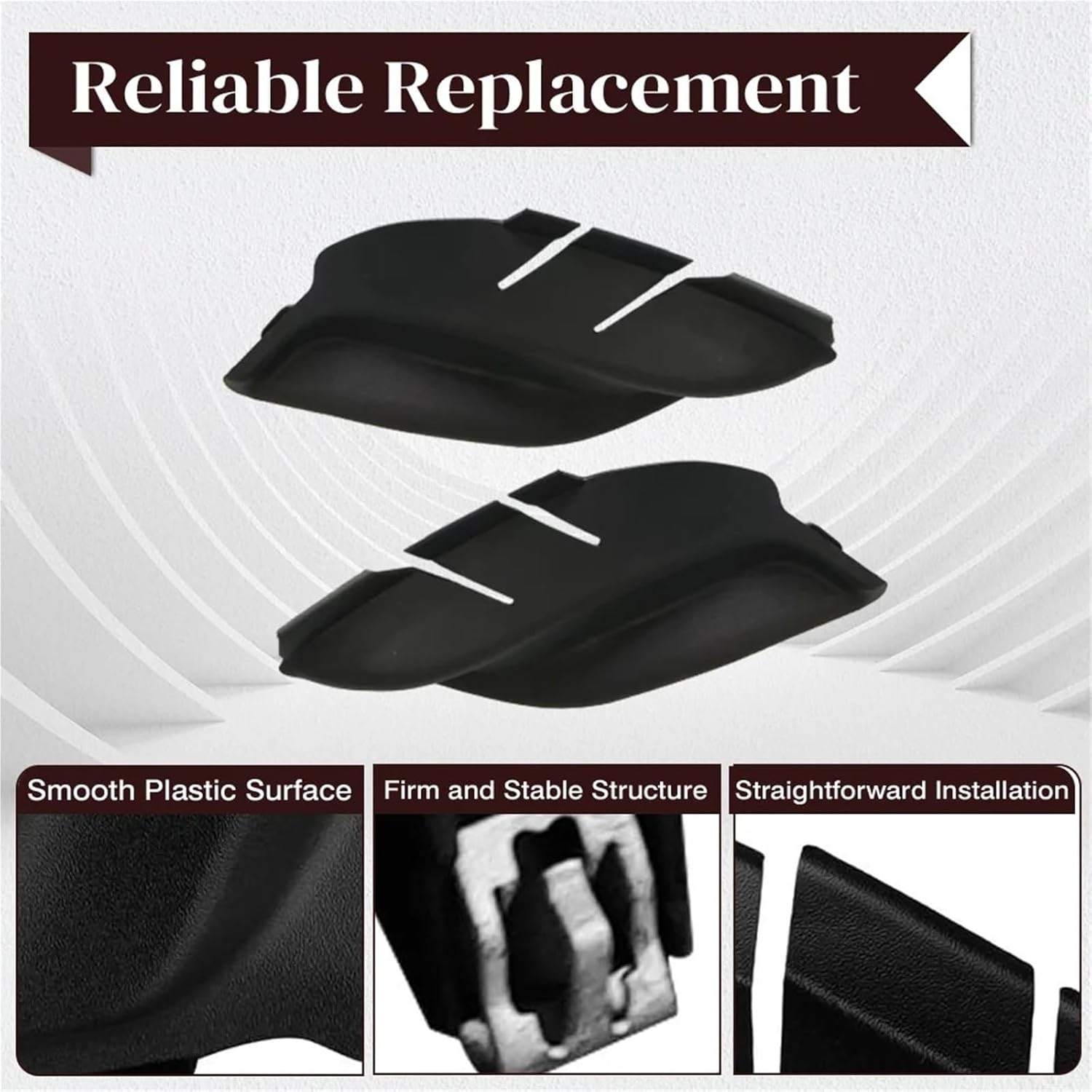 Wiper Side Cowl Cover Trim Panel for Jeep for Compass 2017-2023 Front Windshield Wrap Corner Trim 53223829 5UT12RXFAB