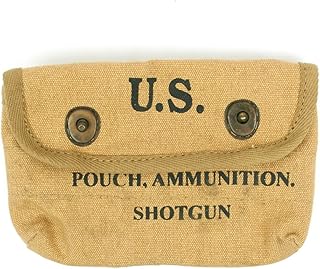 U.S. WWII Khaki Shotgun Shell Pouch - IMA