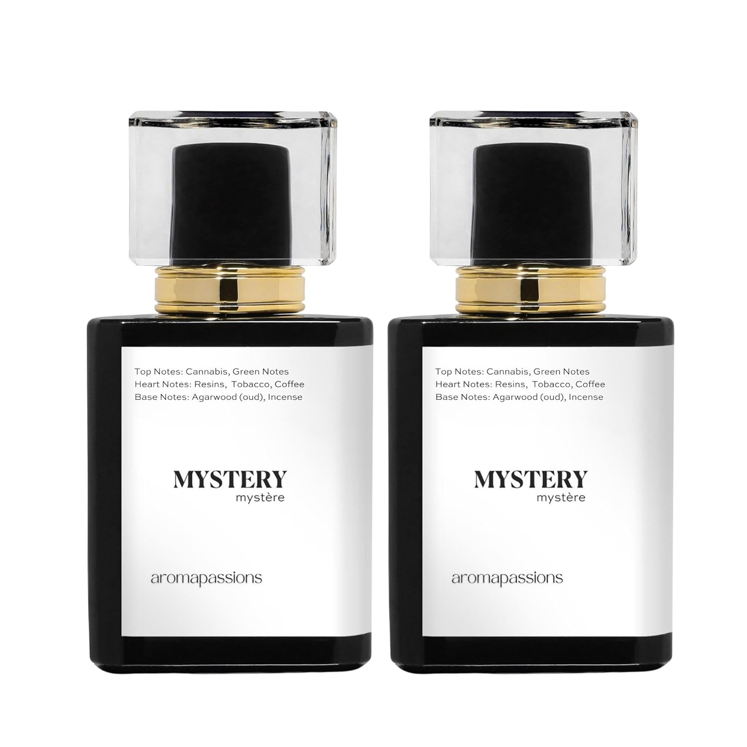 MYSTERY | Inspired by NASOMATO BLCK AFGNO | Pheromone Perfume Cologne for Men and Women | Extrait De Parfum | Long Lasting Dupe Clone | Perfume De Hombre Mujer | (100 ml / 3.4 Fl Oz)
