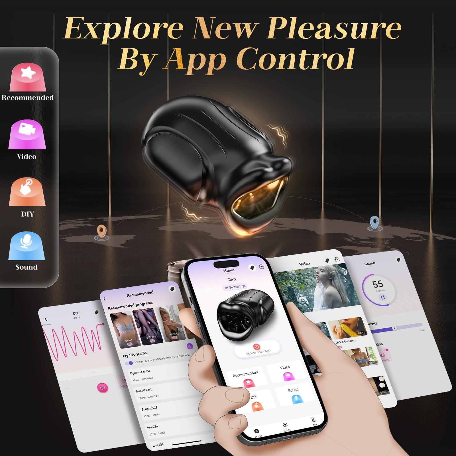 Amazon.com: Vibiul Male Sex Toys for Men - Male Masturbator Penis Vibrator  with 10 Vibrating & APP, Mouth Blowjob Male Stroker Trainer Adult Toys for  Prolong Endurance, Pocket Pussy Mens Sex Toy