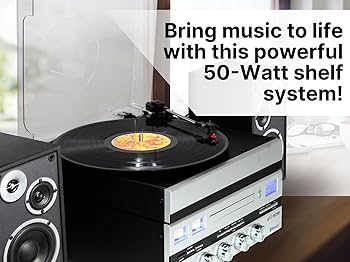 Amazon.com: VICTOR Geneva 5-in-1 Music Center with Bluetooth