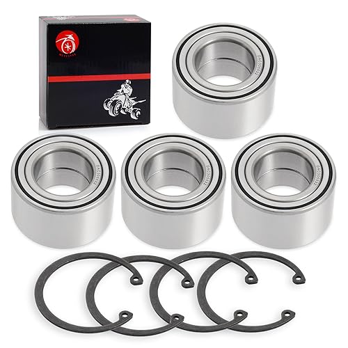 Miniatura 2 de 4 rodamientos de rueda resistentes + CIRCLIP compatibles con Arctic Cat ATV 250 300 350 366 400 425 450 500 650 700 1000 2005-2017 1402-027 1402-809